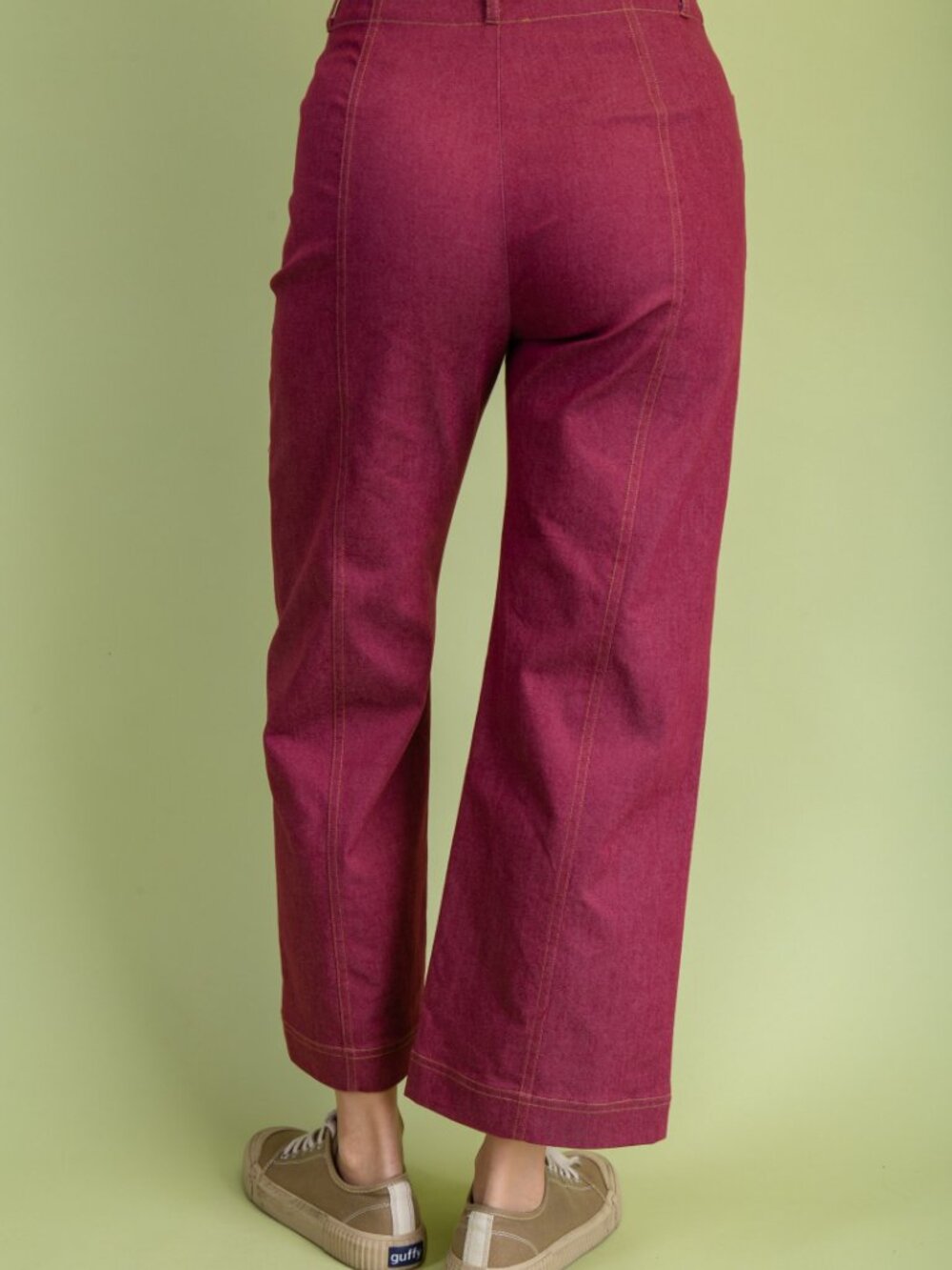 Gigio's Ankle Cropped Exposed Zipper Pants - Picture 5 of 7